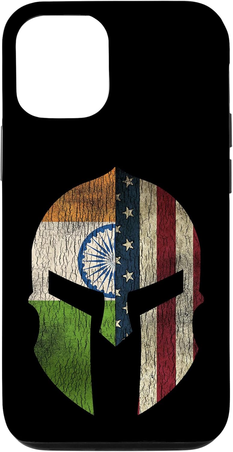 iPhone 1212 Pro Indian American Pride – Carcasa para teléfono con bandera de la India