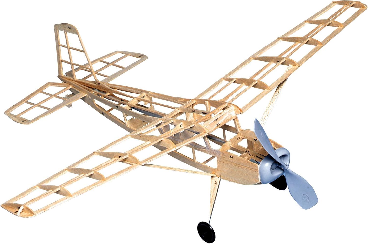 Guillow’s Cessna O-1E Kit de modelo de perro pájaro