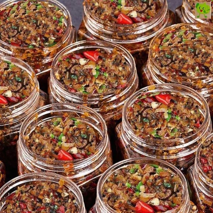 lechuga de espárragos de chile picante 9.88 ozlata, vegetales sazonados, encurtidos vegetales frescos, pasta de chile, salsa de fideos mixtos,
