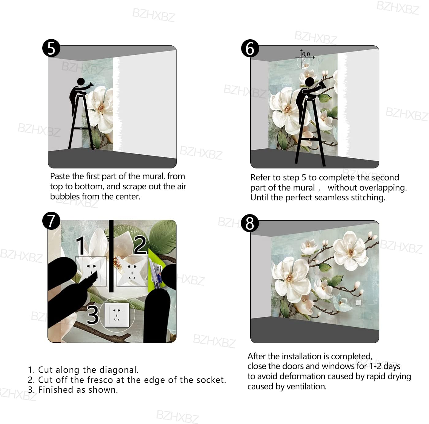 Hermoso papel tapiz floral 3D para dormitorio, flores modernas, murales de moda, oficina, decorativo, sala de estar, fondo de televisión, mural de