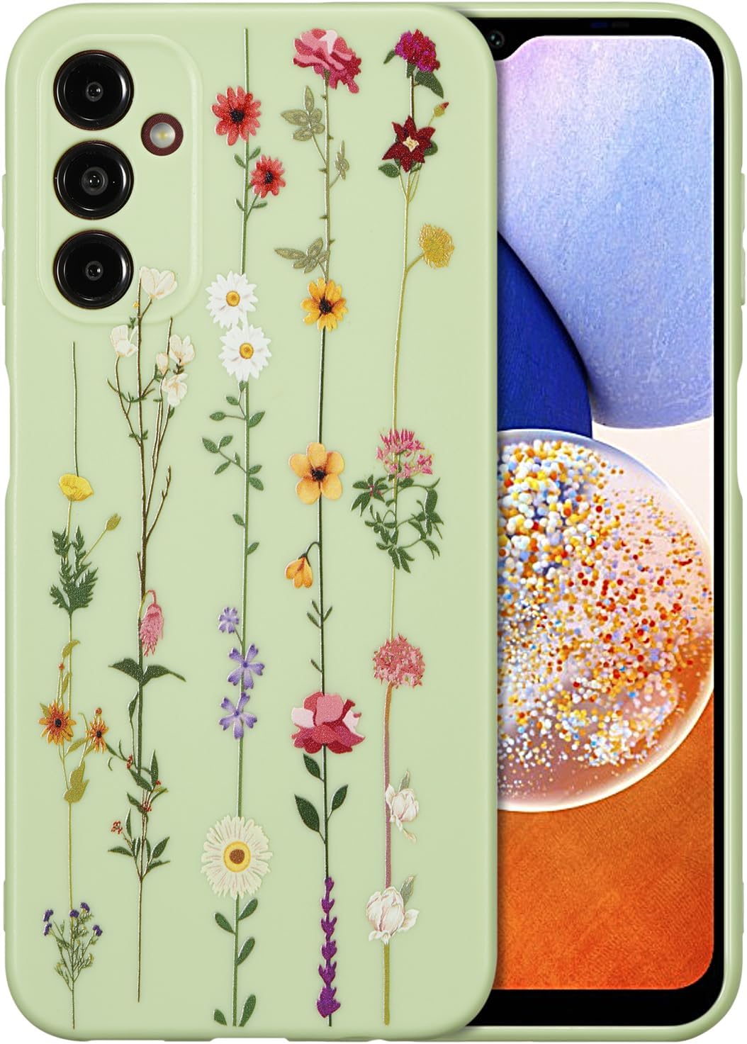 ZTOFERA Funda protectora de silicona flexible para Samsung Galaxy A54 5G, funda protectora de silicona flexible para Samsung Galaxy A54 5G, color