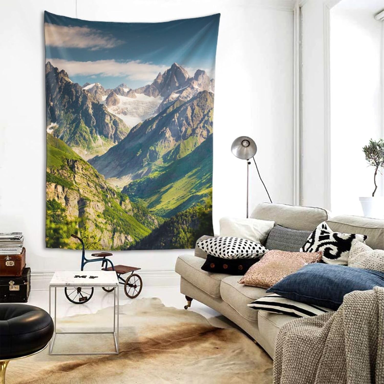 JeReVolng Tapiz personalizado con nombre y foto personalizado para colgar en la pared para regalo y estética de dormitorio