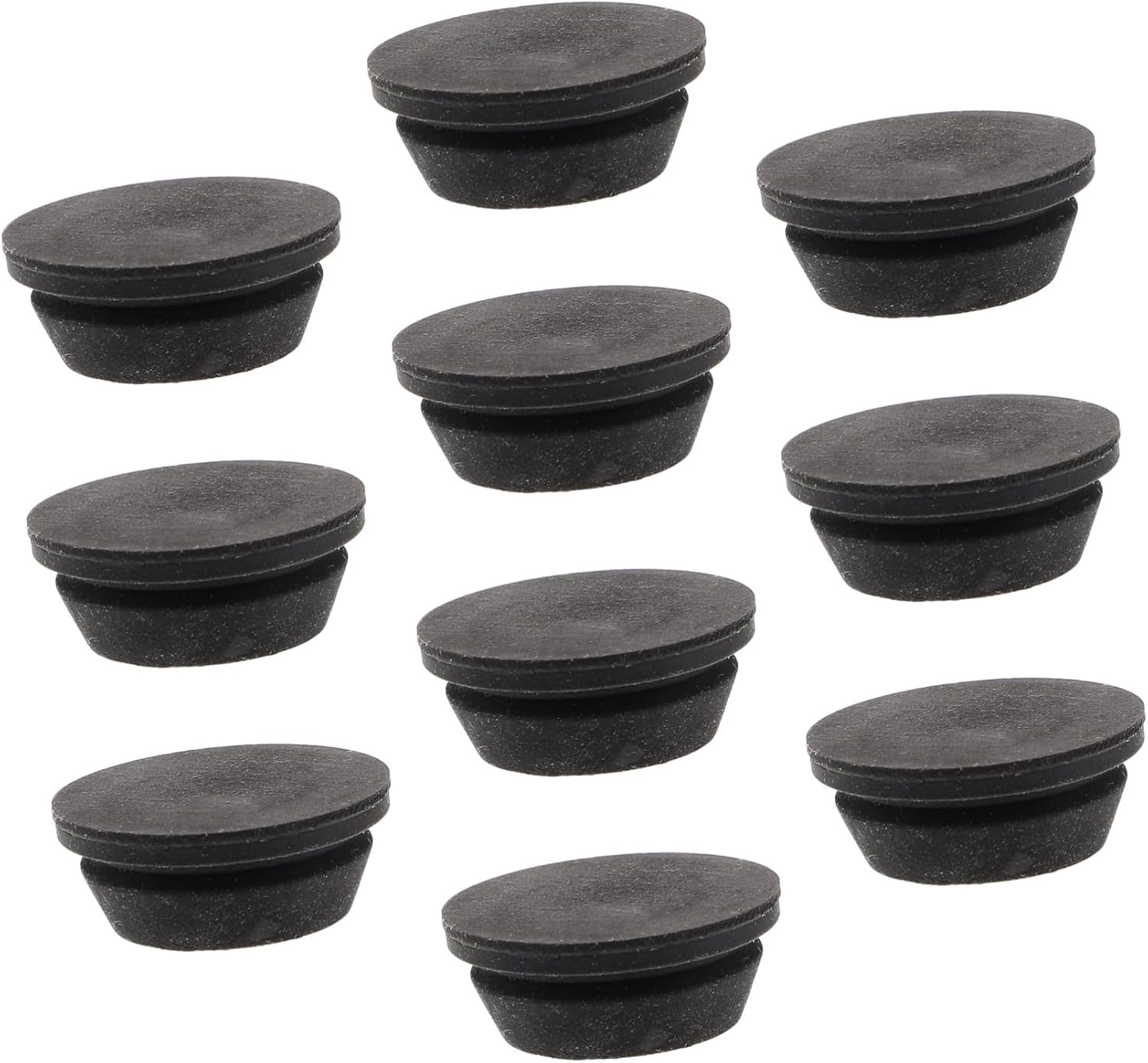 DOITOOL 10 piezas de insertos para tapones de goma de agujero, kit de reemplazo de aire acondicionado, la unidad al aire libre, bandeja de agua,