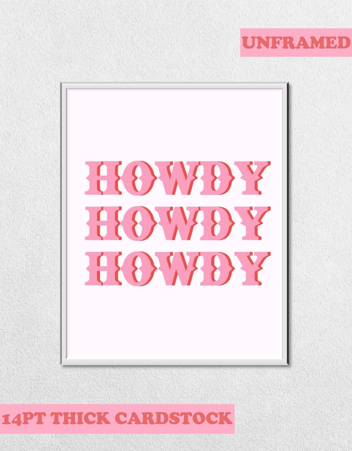 MINI ZOZI Decoración de habitación Preppy – Pósteres rosados de 8 x 10 pulgadas, sin marco, estéticos de moda para niñas, dormitorios, decoración de