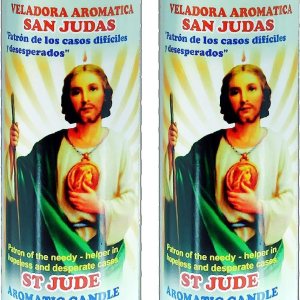 8 Velas Cóctel ST Jude Blanco SAN Judas Blanco AROMATICA 8 Velas Cóctel ST Jude Blanco SAN Judas Blanco AROMATICA