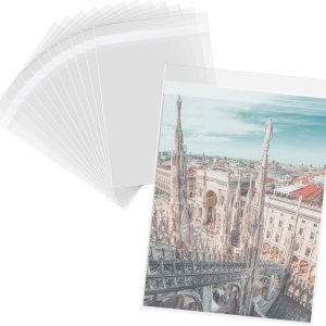 Mat Board Center – Bolsas de almacenamiento de 18 x 24 pulgadas, bolsas de polipropileno resellables con solapa para impresiones artísticas, fotos, Mat Board Center – Bolsas de almacenamiento de 18 x 24 pulgadas, bolsas de polipropileno resellables con solapa para impresiones artísticas, fotos,