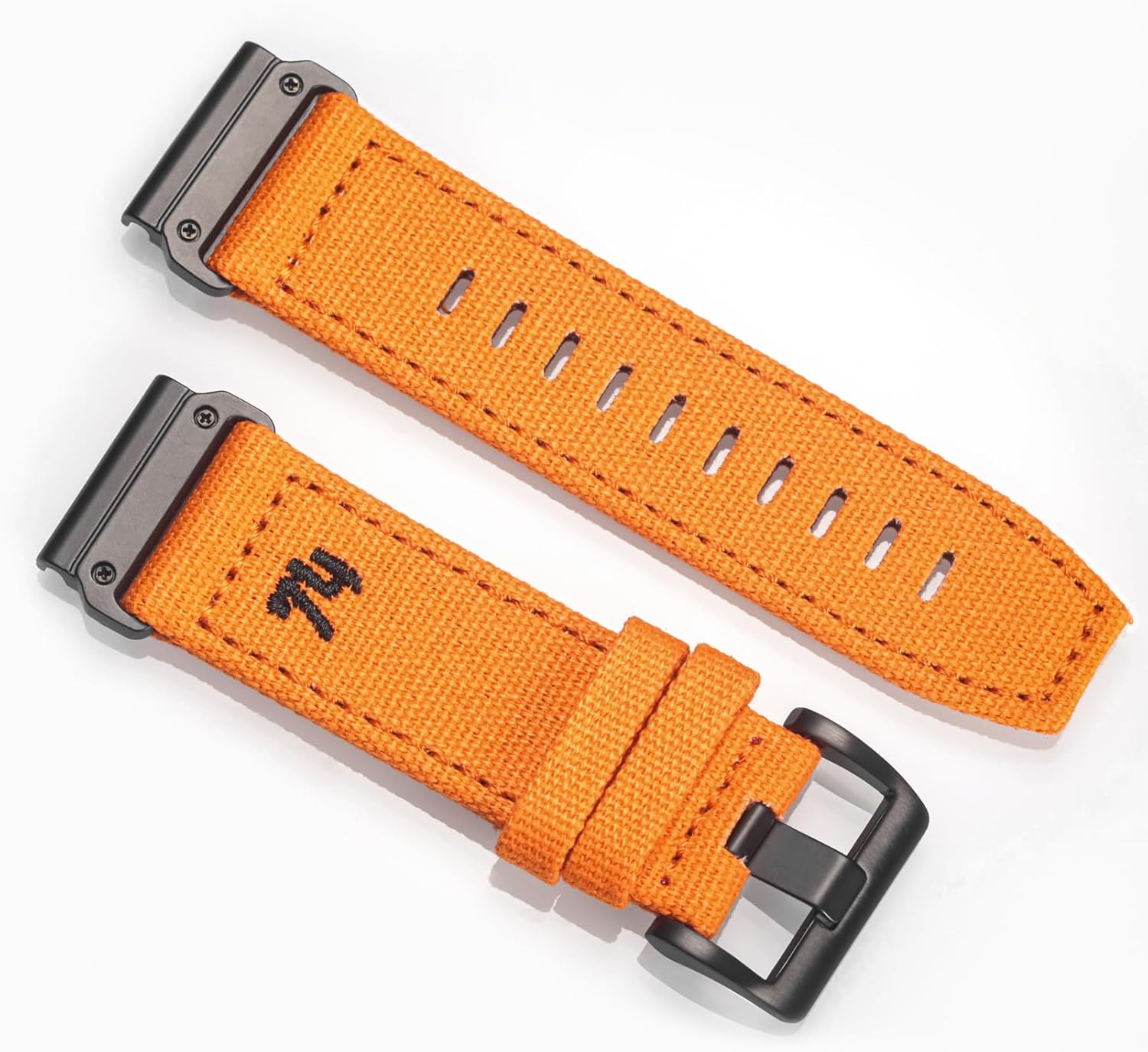 Compatible con Garmin, correa deportiva de lona para reloj fnixprecursorenfoquemarqquatixinstinctD2Tactix, correa de repuesto resistente para hombres