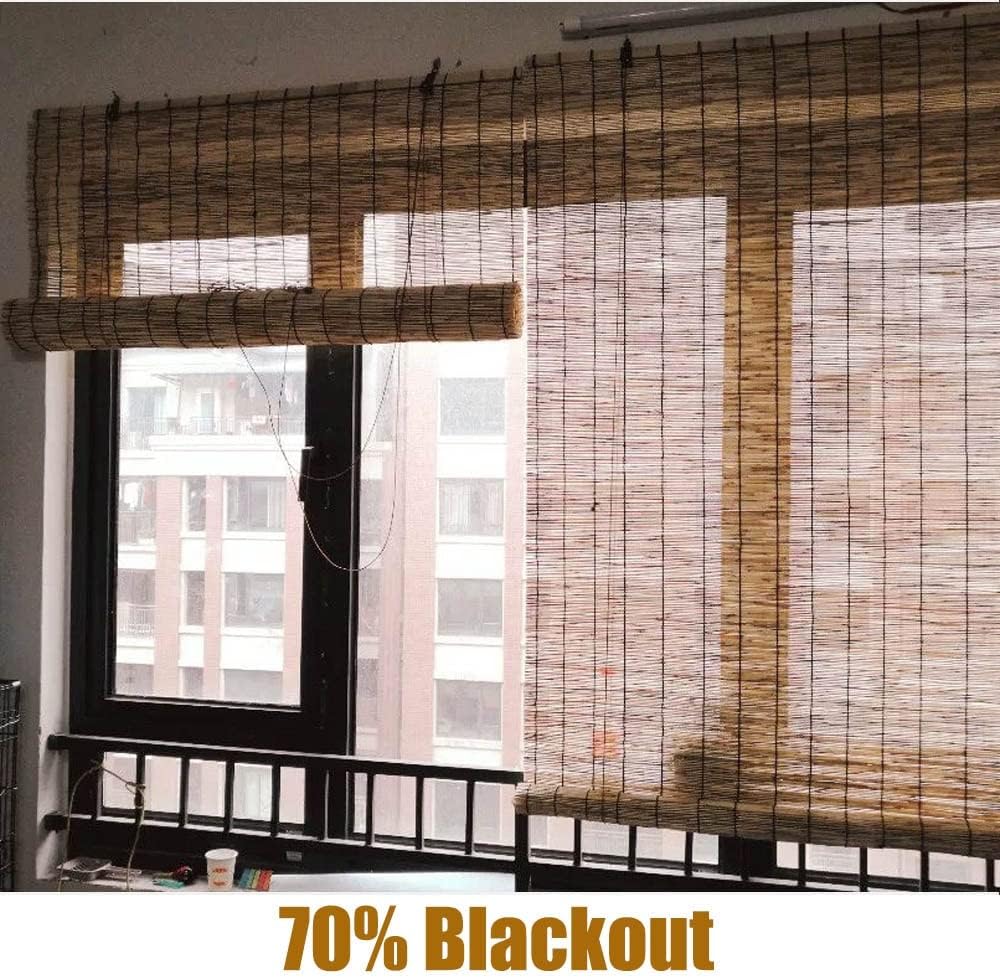 Persianas de bambú de 24 pulgadas, 30 pulgadas, 32 pulgadas, 35 pulgadas, 38 pulgadas, 42 pulgadas, 45 pulgadas, 50 pulgadas, 55 pulgadas, 66