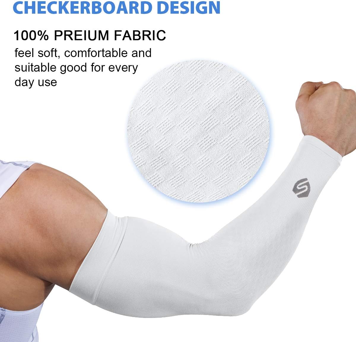 SHINYMOD 2019 – Mangas de enfriamiento para el sol, 1 par, 3 pares, 6 pares, protección UV, protección UV, mangas de tatuaje, para hombres, mujeres,