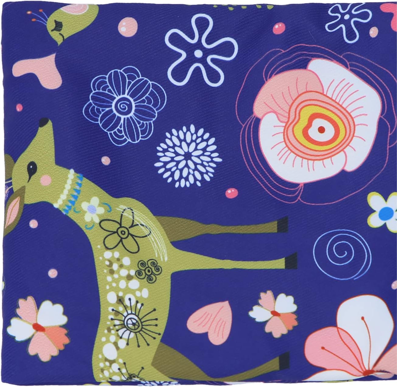 Wontee Saco de dormir para mascotas pequeñas, saco de dormir cálido para hámsters, erizos, planeadores de azúcar, ardillas (L, alce azul)