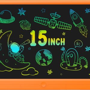 GIGART Tableta de escritura LCD para niños, tableta de dibujo de 15 pulgadas para niños, colorida tabla de dibujo borrable, regalos educativos de GIGART Tableta de escritura LCD para niños, tableta de dibujo de 15 pulgadas para niños, colorida tabla de dibujo borrable, regalos educativos de