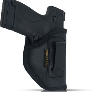 IWB – Funda para pistola de Houston  Material suave de cuero ecológico oculto  Compatible con Glock 262733, Shield, XDS, Taurus 709, Taurus Pro C, IWB – Funda para pistola de Houston  Material suave de cuero ecológico oculto  Compatible con Glock 262733, Shield, XDS, Taurus 709, Taurus Pro C,