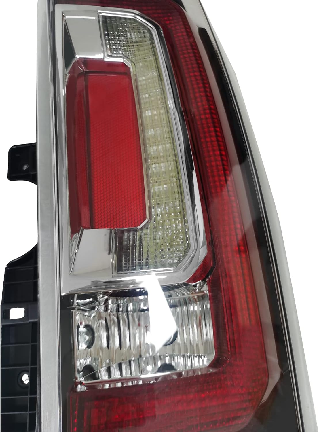 TBVECHI Conjunto de luz trasera lateral del pasajero compatible con GMC Yukon y Yukon XL 2015 2016 2017 2018 2019 2020 con lente transparente