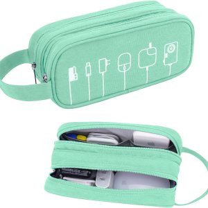 HESTECH Organizador de electrónica Estuche de viaje, bolsa organizadora de tecnologÃa, organizador de cable de cable, organizador de cargador, bolsa HESTECH Organizador de electrónica Estuche de viaje, bolsa organizadora de tecnologÃa, organizador de cable de cable, organizador de cargador, bolsa