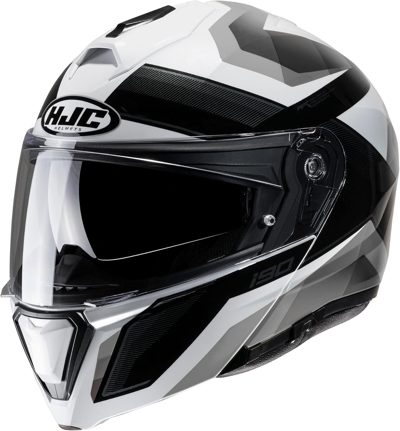 HJC i90 Lark – Casco de motocicleta para hombre, MC-10, mediano