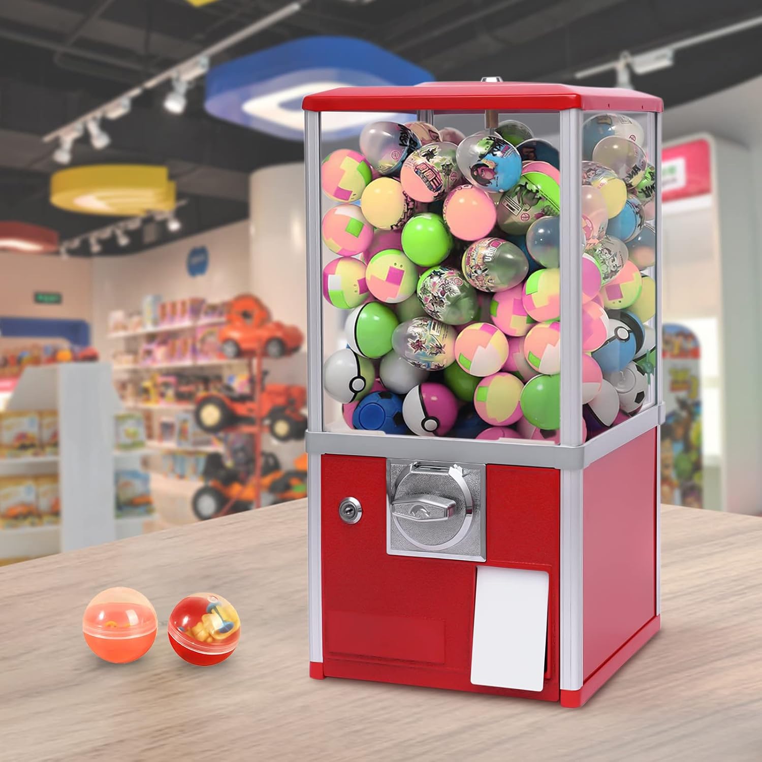 Máquina expendedora de caramelos, máquina comercial de chicles de caramelo, máquina de chicle, máquina de chicle, máquina de chicles de banco,