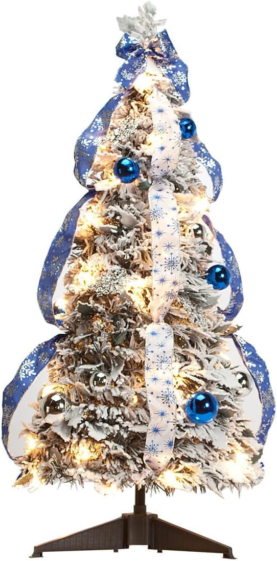 Holiday PeakTM – Árbol de Navidad nevado, árbol artificial