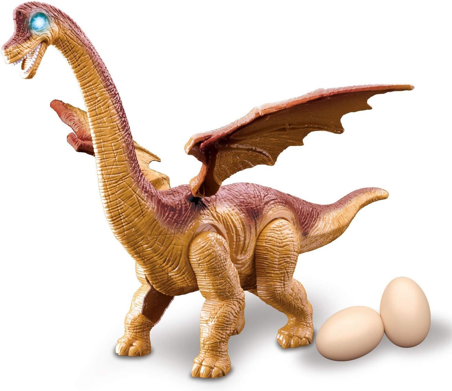 AZ Trading & Import Braquiosaurus Dinosaurio Juguete Camina y pone Huevos