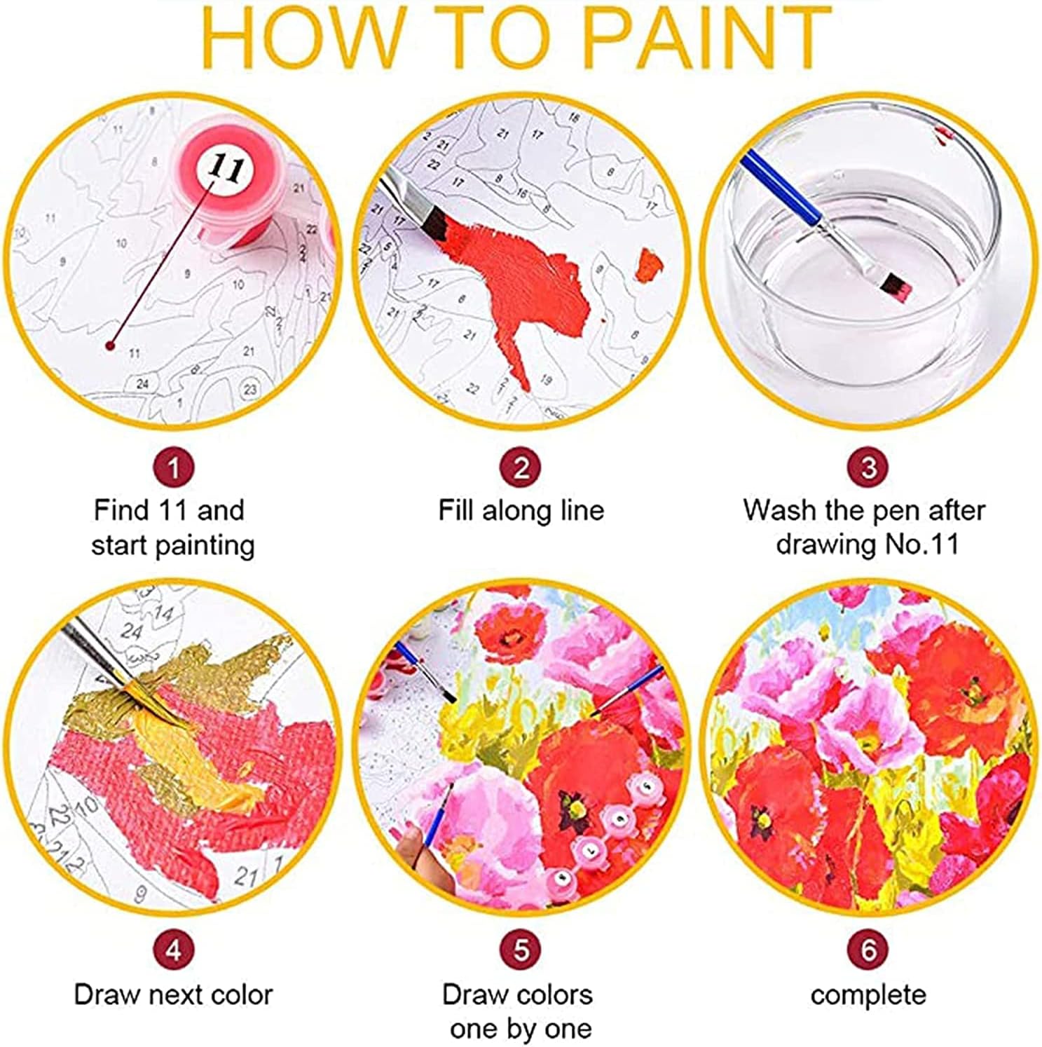 Bumbers – Divertida pintura de baño para adultos, diseño de cebra, periódico, pintura por números, pintura acrílica, lienzo, decoración de cocina,
