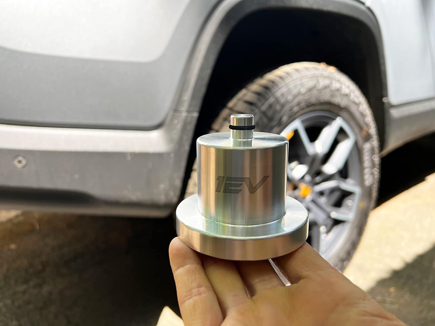 Team 1EV Billet – Disco de aluminio resistente para Rivian R1T  R1S (1 disco, incluye caja)