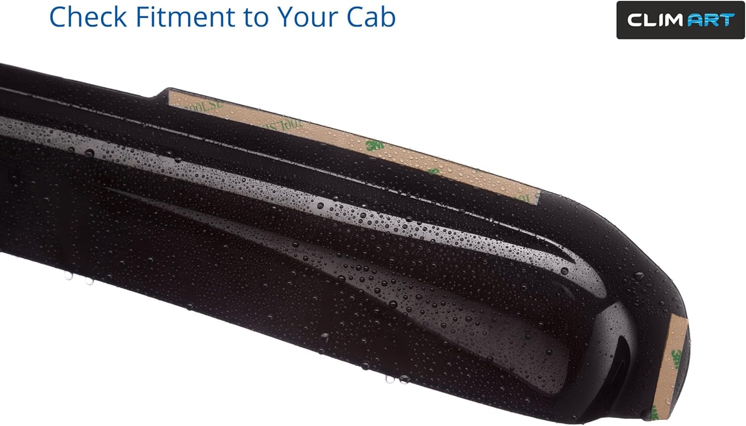 CLIM ART Protectores de lluvia increíblemente duraderos en canal compatibles con Honda CR-V 2012-2016, deflectores de ventana originales, viseras de