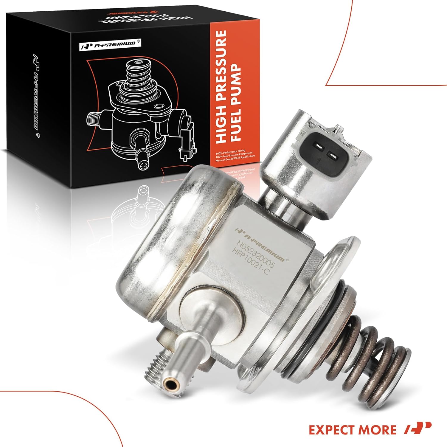 A-Premium Bomba de combustible de alta presión con sello compatible con Nissan Rogue 2017-2019, Rogue Sport 2017-2022, Sentra 2017-2019, Juke