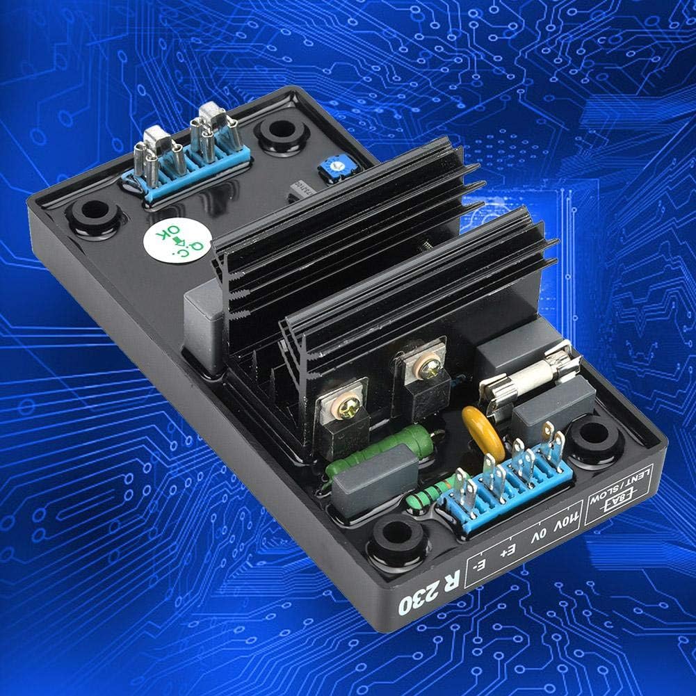YWBL-WH Regulador de voltaje R230 AVR sin escobillas 120VCA automático monofásico generador de dos líneas