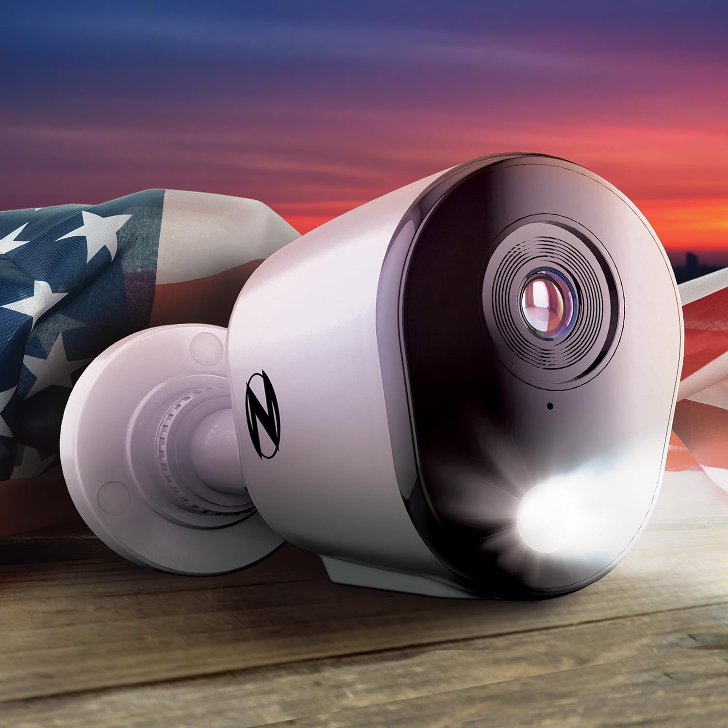 Night Owl Sistema de cámara de seguridad para el hogar con audio de 20 canales DVR de 20 canales con (12) cámaras de disuasión HD de 1080p con cable