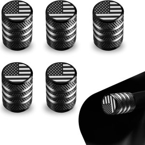 Paquete de 5 fundas para válvula de neumático, tapa antipolvo para válvula, repuesto universal de automóvil, para la mayoría de los automóviles Paquete de 5 fundas para válvula de neumático, tapa antipolvo para válvula, repuesto universal de automóvil, para la mayoría de los automóviles