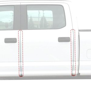 Red Hound Auto Protectores de labios para borde de puerta compatibles con Ford F-150 F150 Crew Cab 2015 2016 2017 2018 2019 4 piezas de película Red Hound Auto Protectores de labios para borde de puerta compatibles con Ford F-150 F150 Crew Cab 2015 2016 2017 2018 2019 4 piezas de película