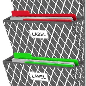 VERONLY Organizador de archivos sobre la puerta, organizador de archivos de montaje en pared para oficina, carpetas de archivos colgantes con VERONLY Organizador de archivos sobre la puerta, organizador de archivos de montaje en pared para oficina, carpetas de archivos colgantes con