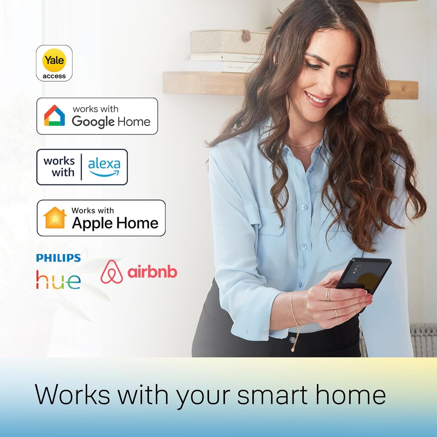 Yale Assure Lock 2 Touch con Wi-Fi (nuevo) – Cerradura inteligente de huellas dactilares sin llave en níquel satinado – YRD450-F-WF1-619