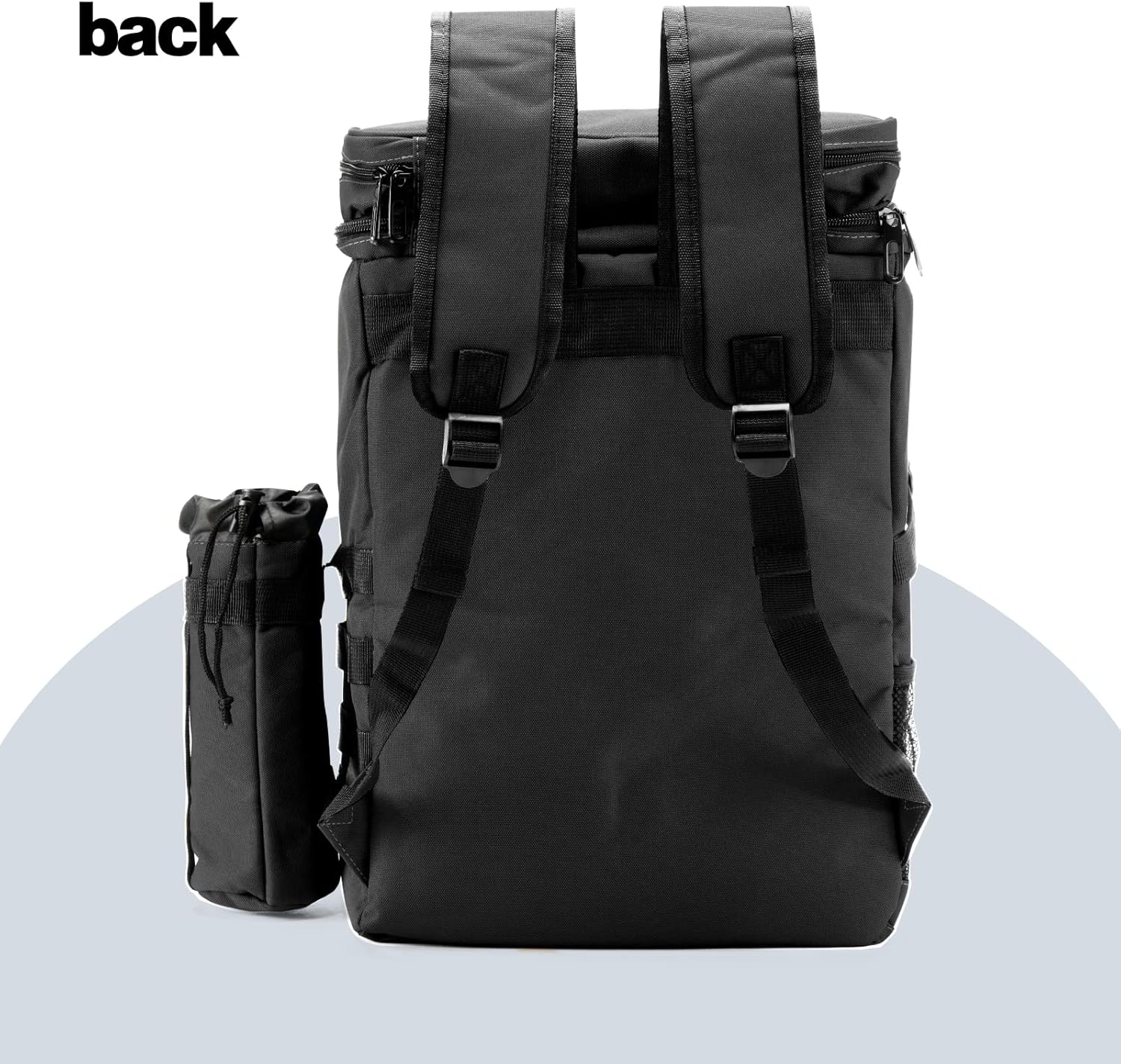 Mochila enfriadora de camping  Bolsa térmica impermeable con aislamiento de doble cubierta, bolsa de almuerzo resistente para hombres y mujeres,