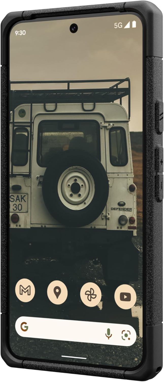 URBAN ARMOR GEAR UAG – Funda protectora hecha para Google Pixel 8, color negro, delgada, resistente a los impactos, militar, a prueba de caídas