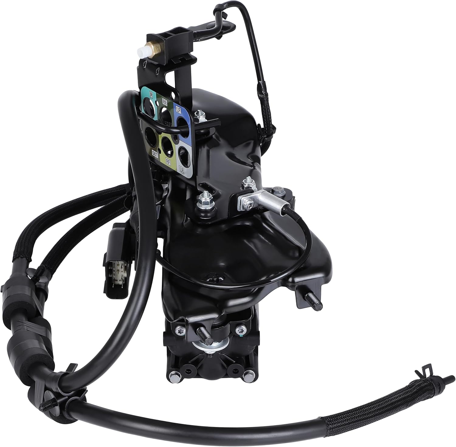 SCITOO Bomba de compresor de suspensión neumática apta para Jeep para Grand Cherokee 2011-2020, para Ram para 1500 2013-2018, para Ram para 1500