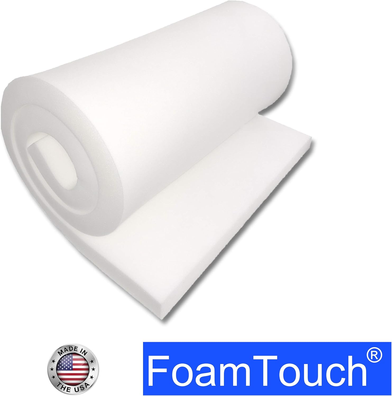 FoamTouch cojín de espuma para tapicería, fabricado en EE.UU.