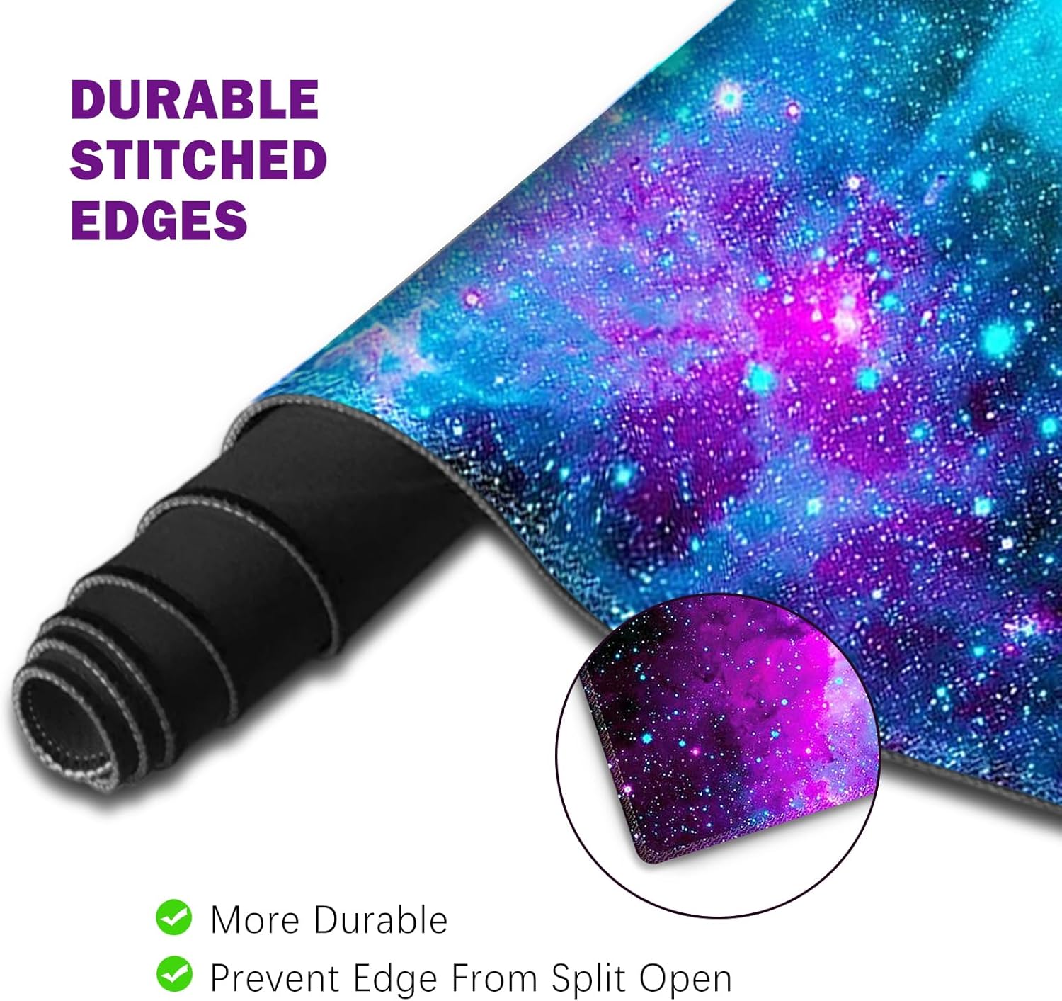 ToLuLu Alfombrilla de escritorio, alfombrilla de mouse para juegos, soporte de muñeca 4 en 1, juego XXL grande para mouse + reposamuñecas para