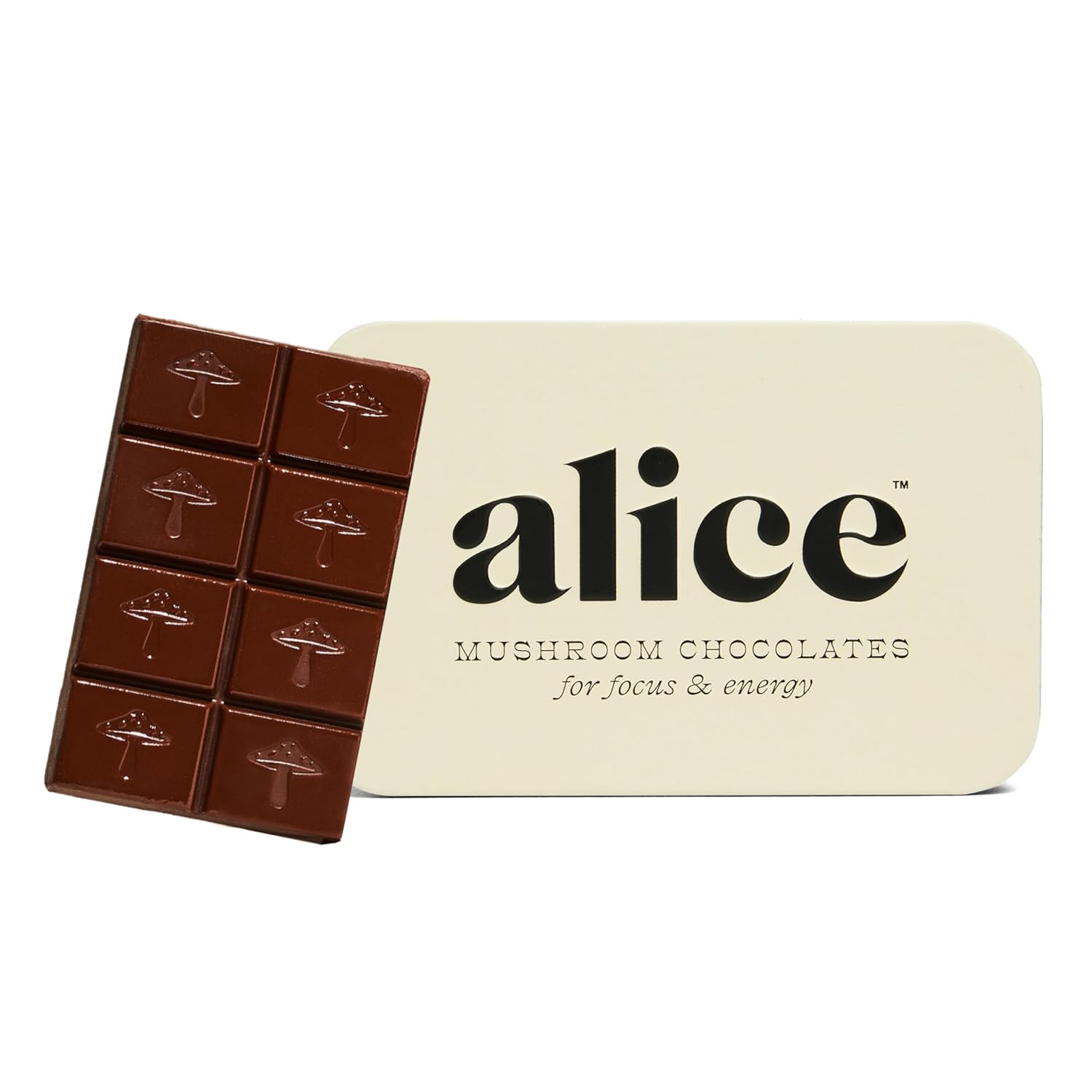 Alice Lluvia de ideas de hongos  Chocolates de hongos  Bocados energéticos para concentración, claridad y función cognitiva  Melena de león, hongos