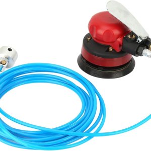 Jadpes – Lijadora neumática de 5 pulgadas y 10000 rpm, lijadora orbital aleatoria de aire profesional de doble acción con kit de máquina de pulir de Jadpes – Lijadora neumática de 5 pulgadas y 10000 rpm, lijadora orbital aleatoria de aire profesional de doble acción con kit de máquina de pulir de