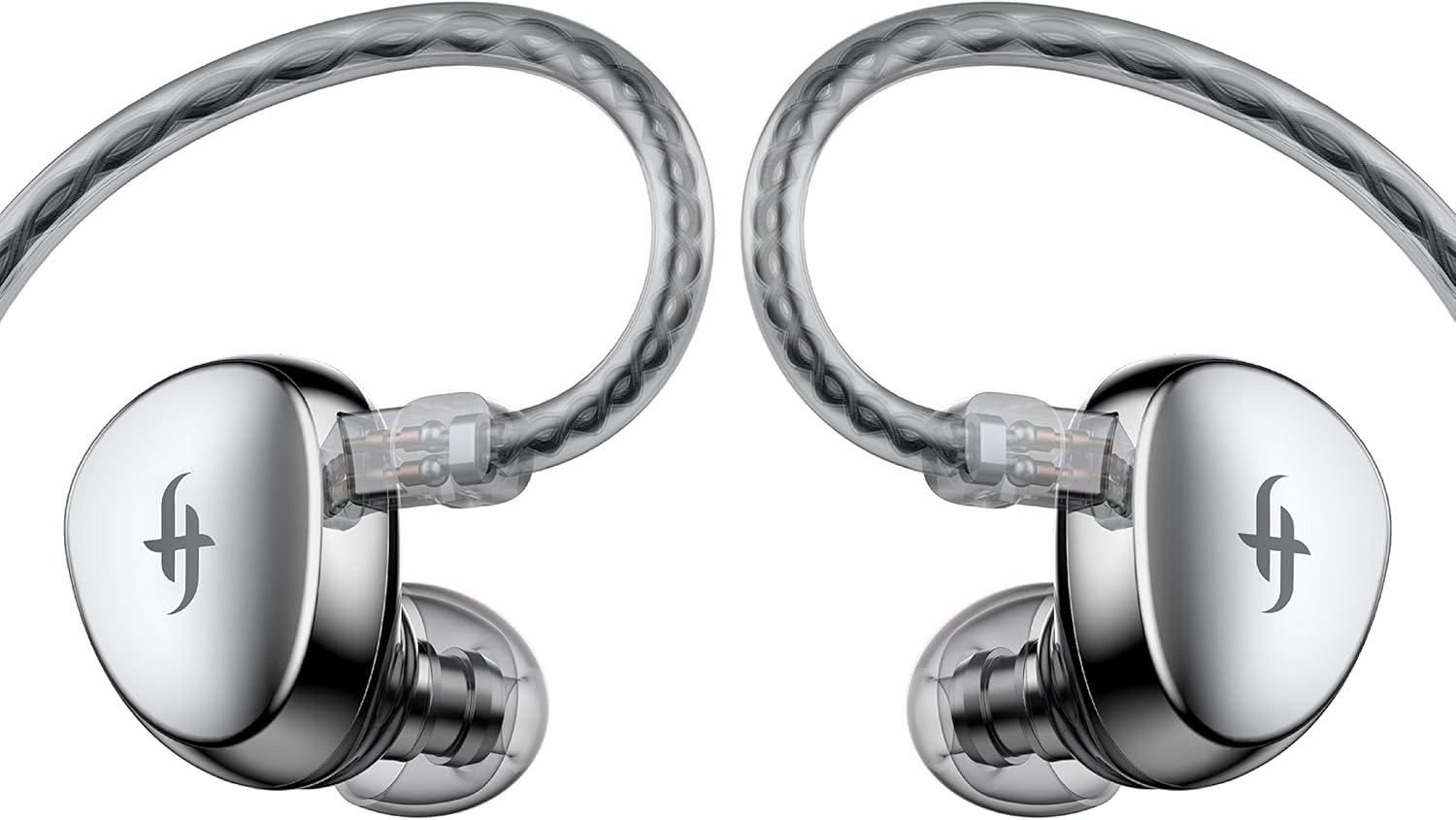 Auriculares EA500 de alta resolución con cable desmontable, controlador dinámico IEM para músicos, graves profundos de sonido claro, auriculares