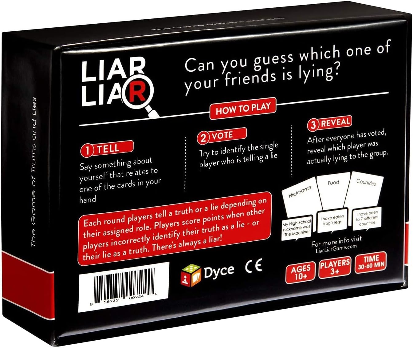 Hot Seat & LIAR LIAR – Paquete de juegos para conocerte – 2 divertidos juegos sociales