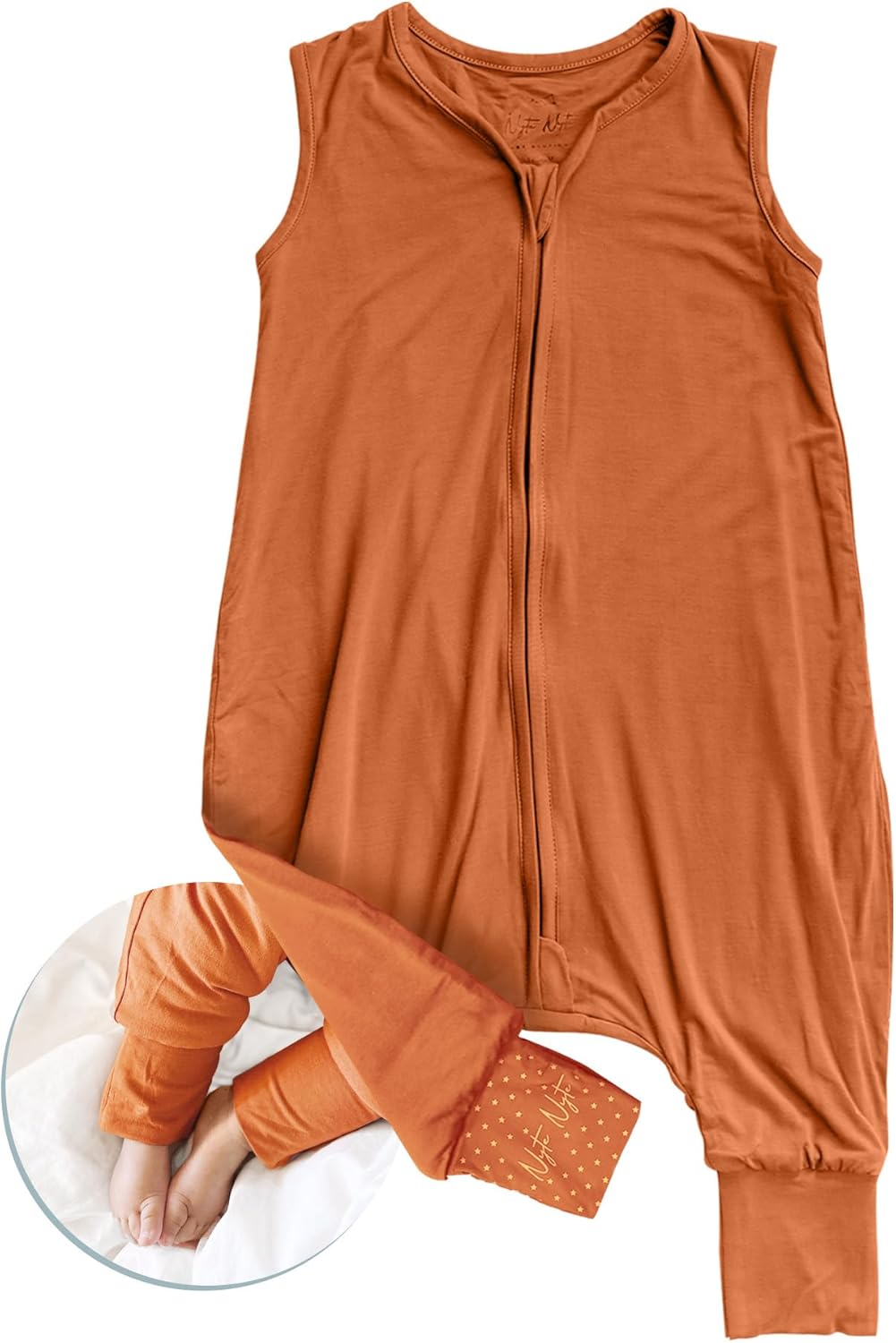 0.5 TOG – Saco de dormir sin mangas, suave para bebés y niños pequeños