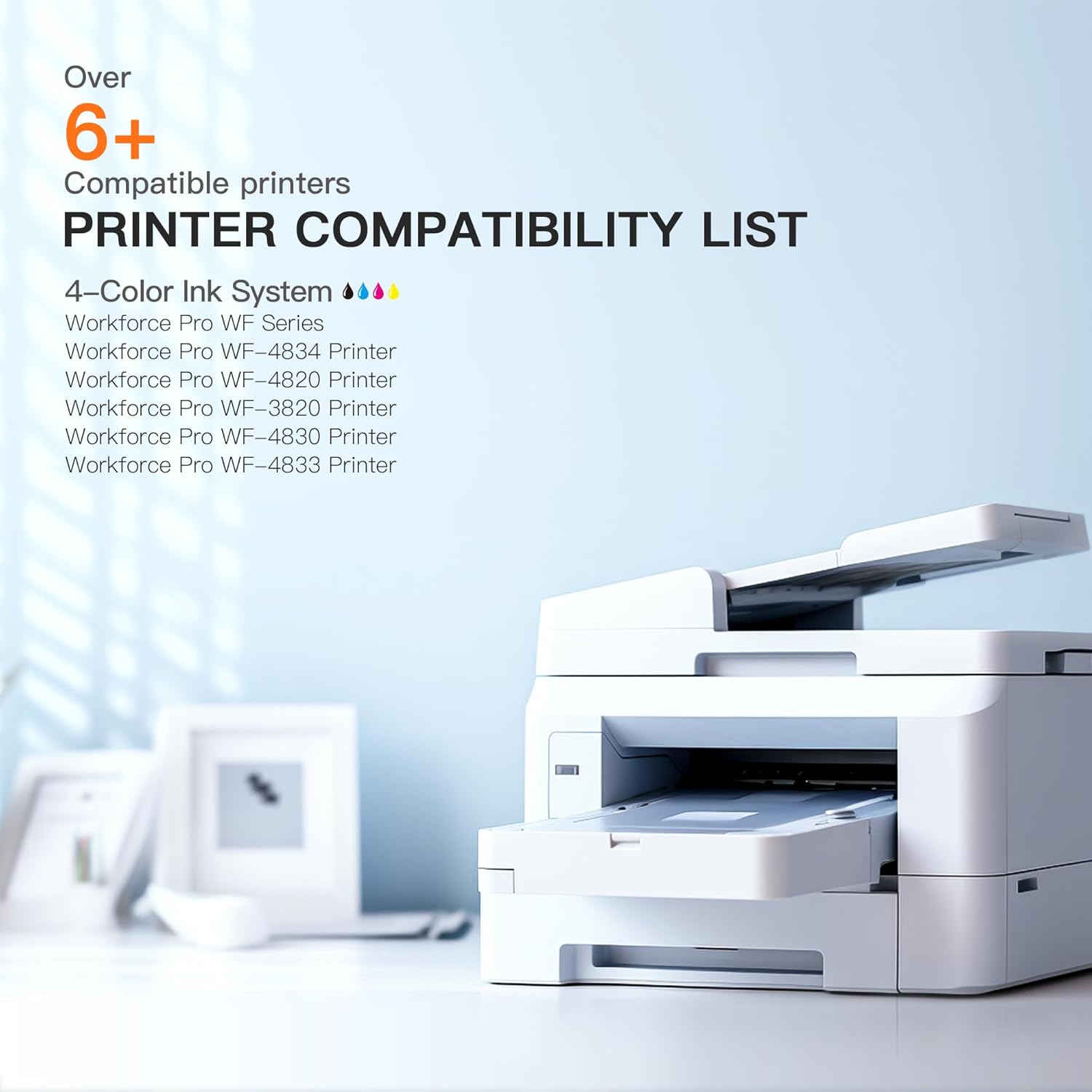 822XL 822 XL Cartuchos de tinta remanufacturados de repuesto para cartuchos de tinta Epson 822XL 822 T822 Uso para Workforce Pro WF-3820 WF-4833