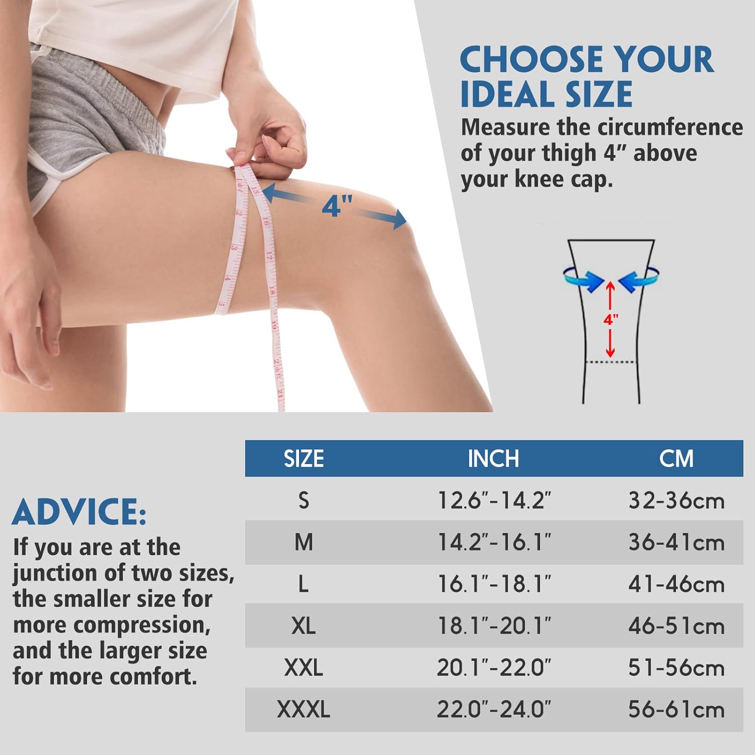 Paquete de 2 rodilleras para dolor de rodilla, manga de compresión de rodilla para hombres y mujeres, soporte de rodilla para correr, baloncesto,
