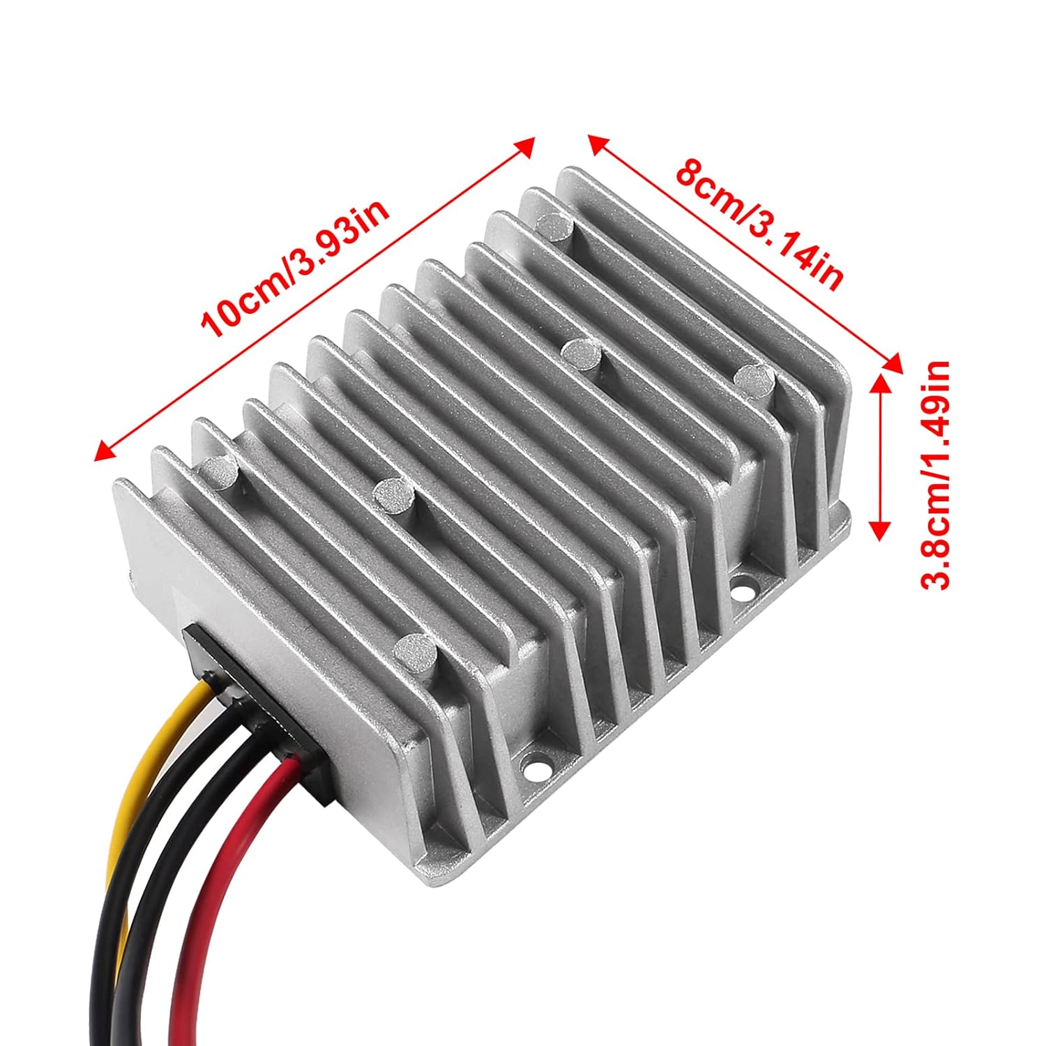 DIANN Convertidor reductor de voltaje CC de 8 V40 V a 13.8 V 10 A, regulador de voltaje automático reductor de voltaje, convertidor de potencia,