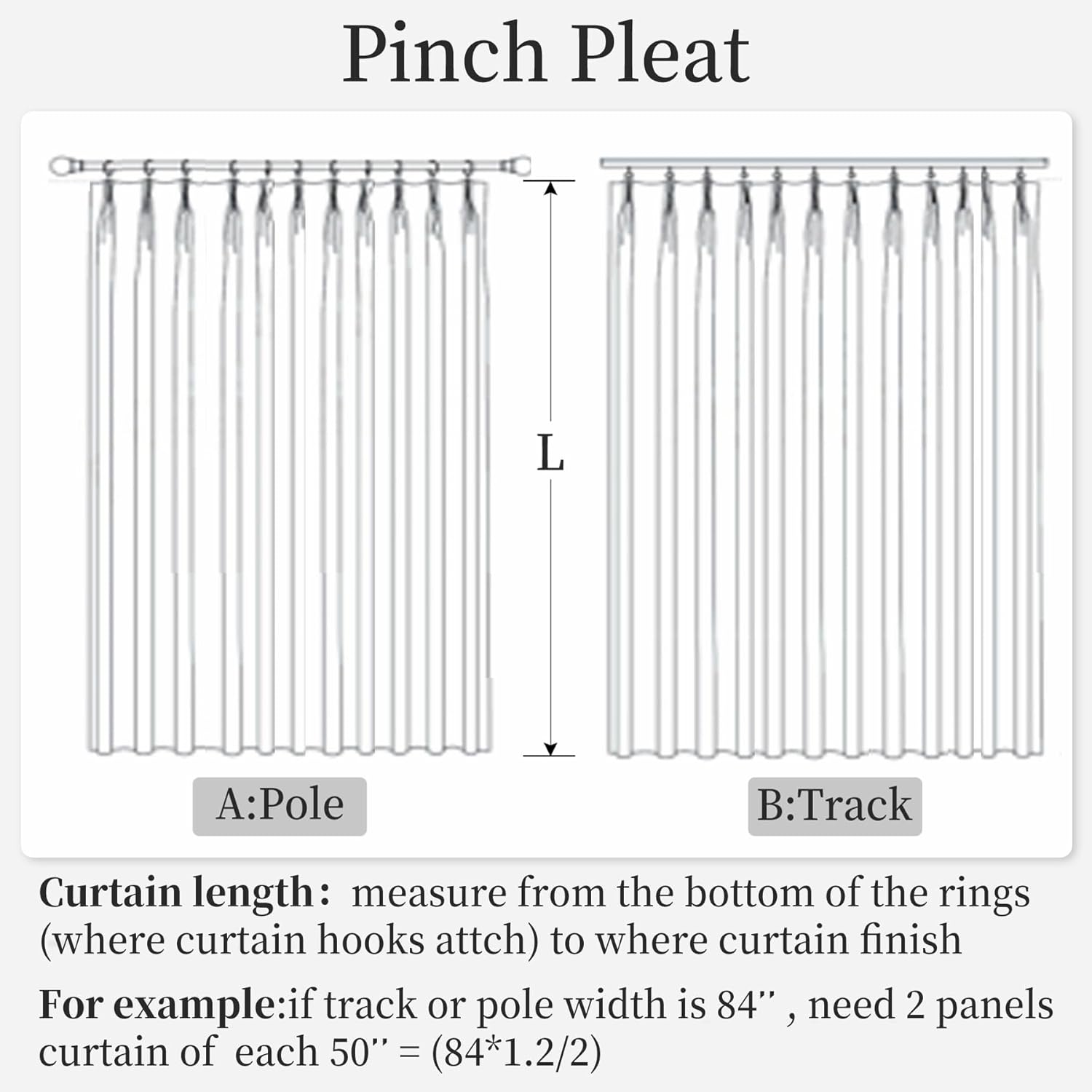 Tisjoran Cortinas plisadas súper suaves de terciopelo de lujo de 100 pulgadas de ancho x 84 pulgadas de largo, cortinas extra anchas para oscurecer