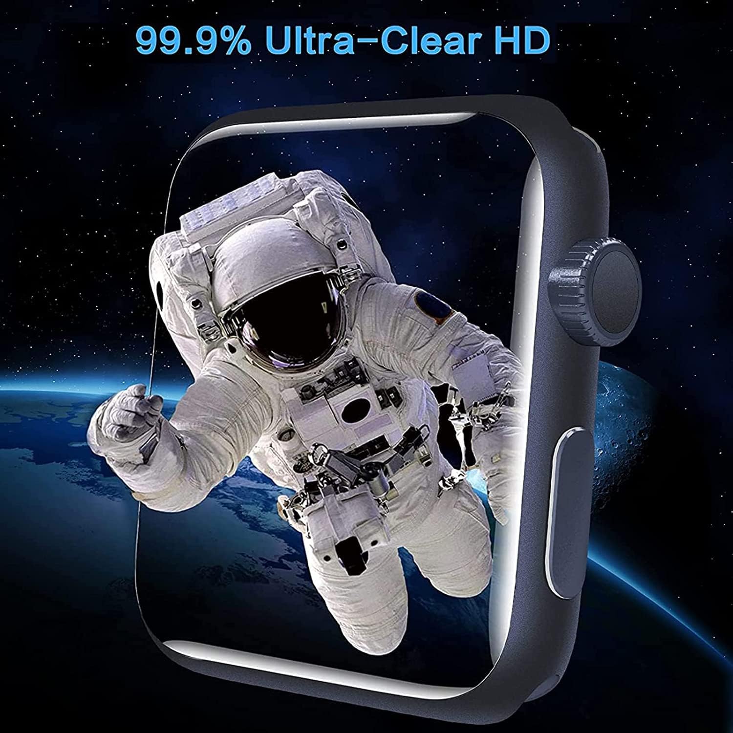 Lamshaw Protector de pantalla compatible con Zhizhi Smart Watch, 6 unidades Película transparente de TPU de cobertura completa compatible con SOUYIE