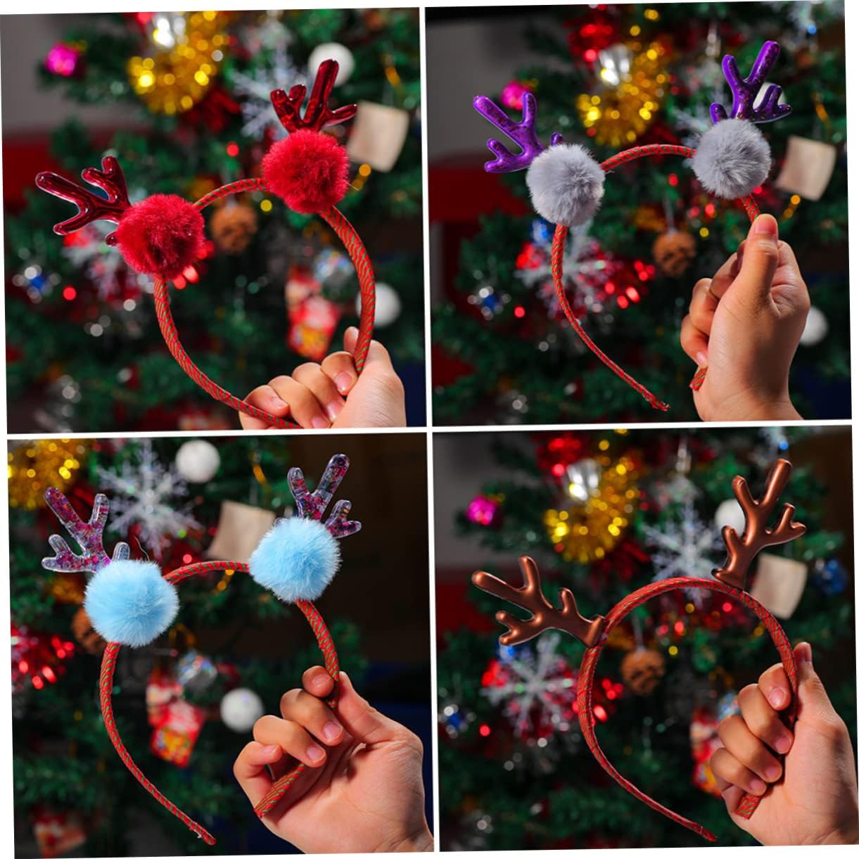ABOOFAN Elk Antler 15 pcs Antler Mold Jeweled Hair Clips de para gelatinas molde de para resina Jeweled Headband Silicone molds Hair Accessories Elk