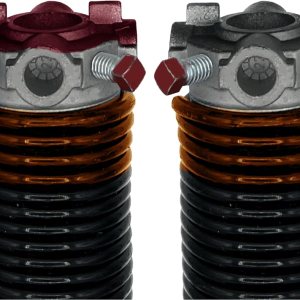 Alcan Resortes de torsión para puerta de garaje de alta calidad, par (alambre de 0.273 pulgadas de profundidad x 2 pulgadas de profundidad x 36 Alcan Resortes de torsión para puerta de garaje de alta calidad, par (alambre de 0.273 pulgadas de profundidad x 2 pulgadas de profundidad x 36