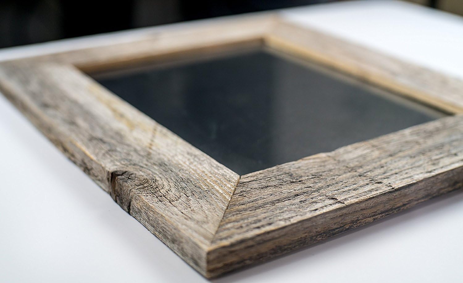 MyBarnWoodFrames – Marco de fotos rústico de madera de granero recuperada de 16 x 20 pulgadas (ancho del marco de 1.5 pulgadas)